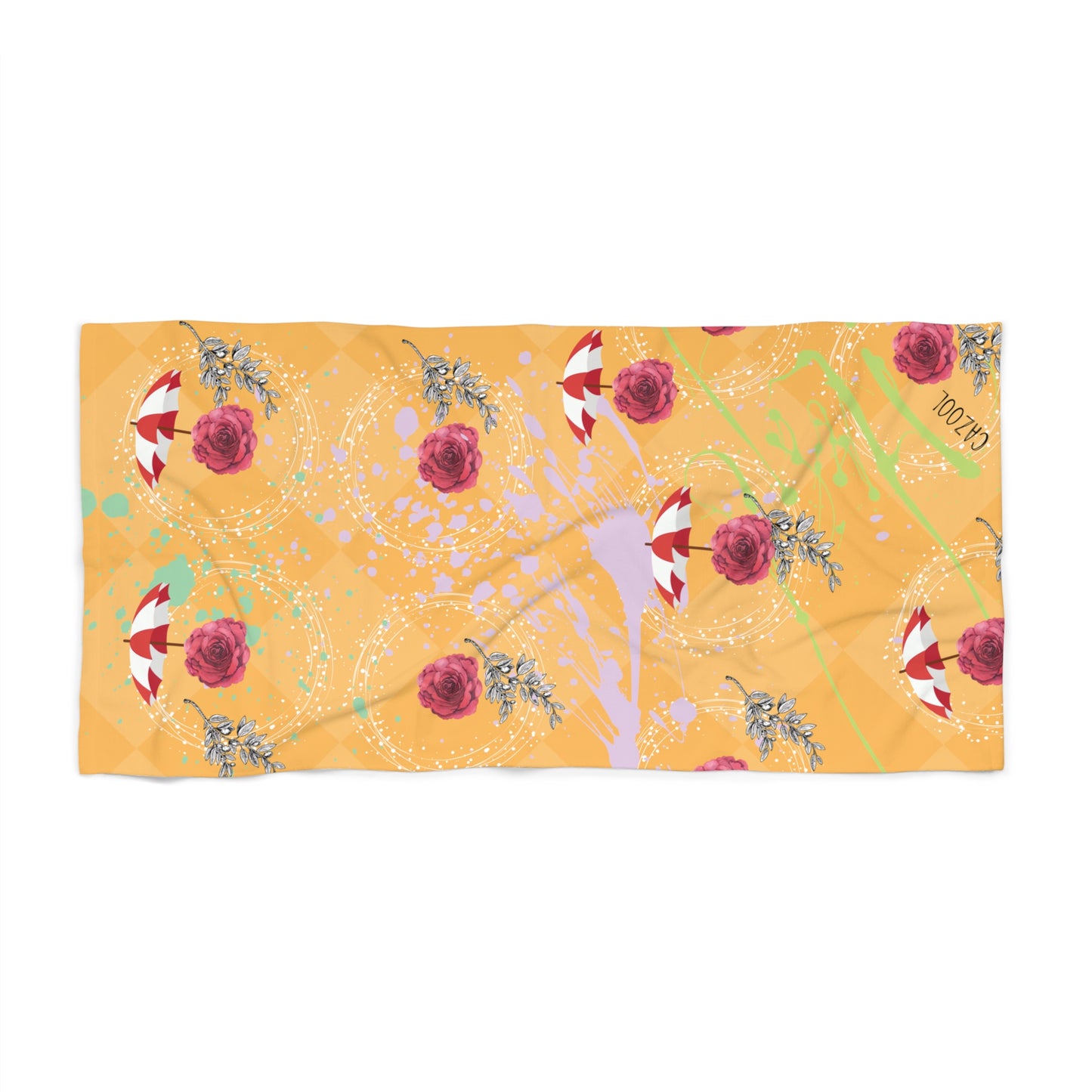 Playful Beach Pool Towel