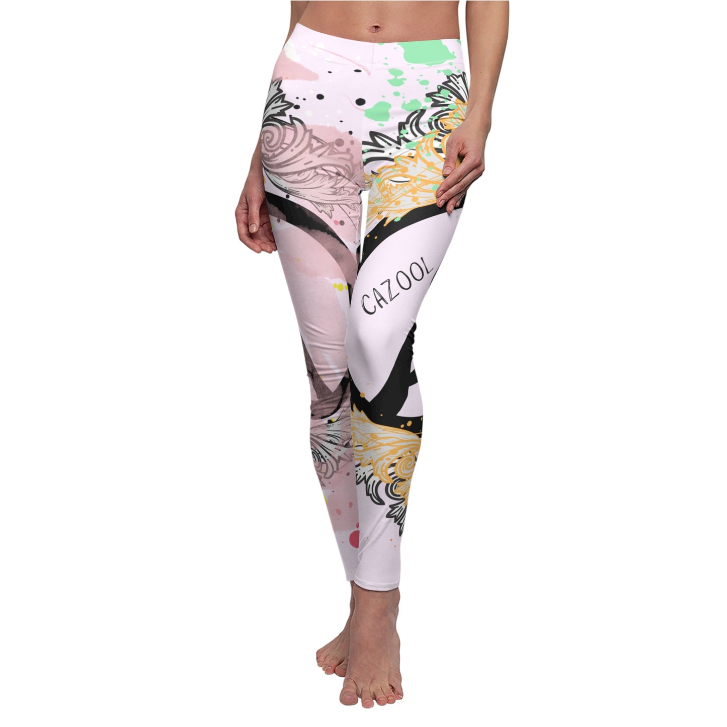 Women's All Over Printed Leggings Modern Leggings Yoga Casual Wear