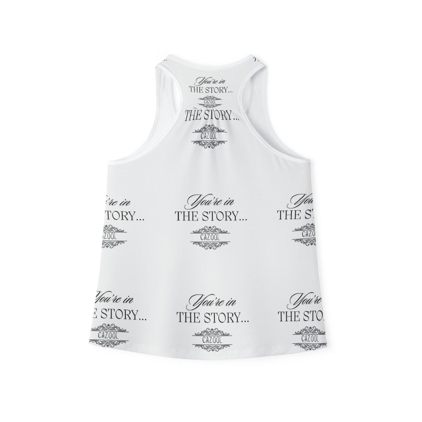 Woman's Tank Top "You're in the Story..." Modern Chic Stylish