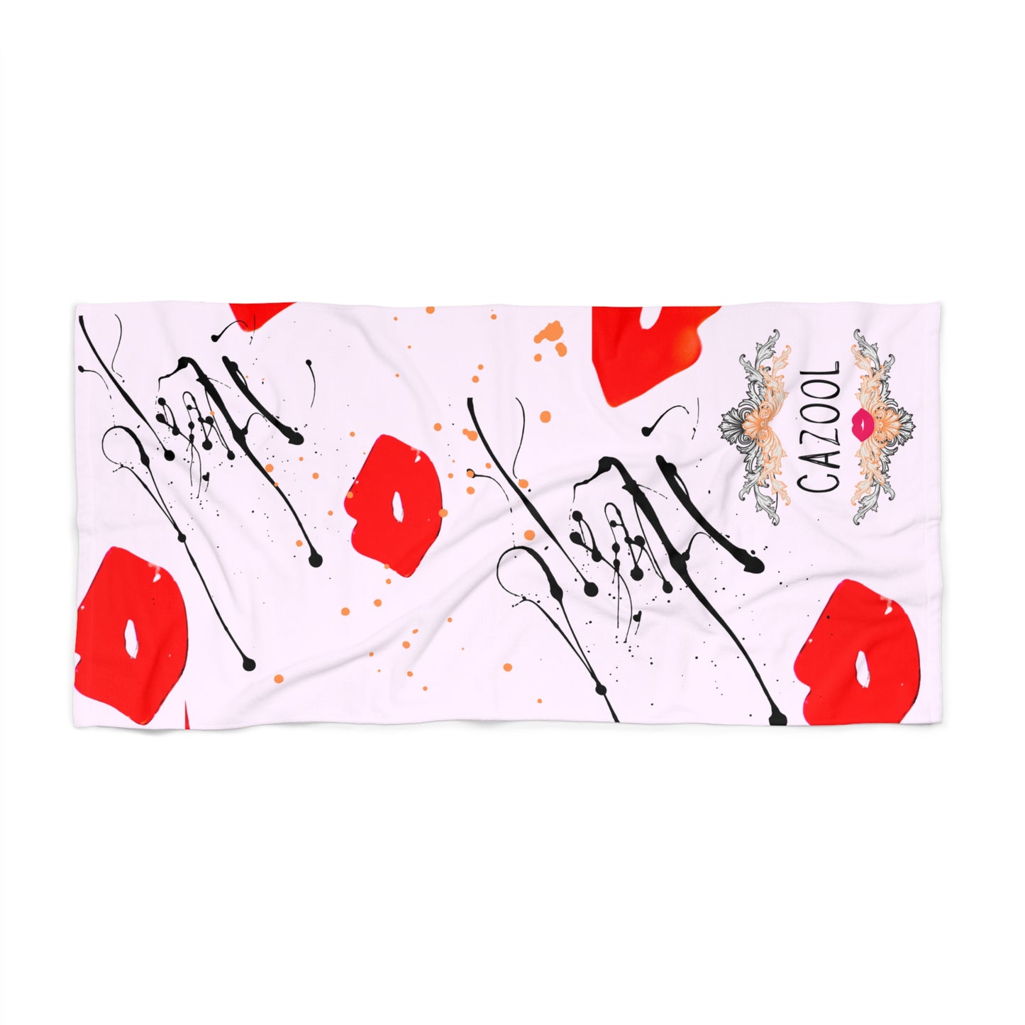 Whimsical and Fun Beach Towel