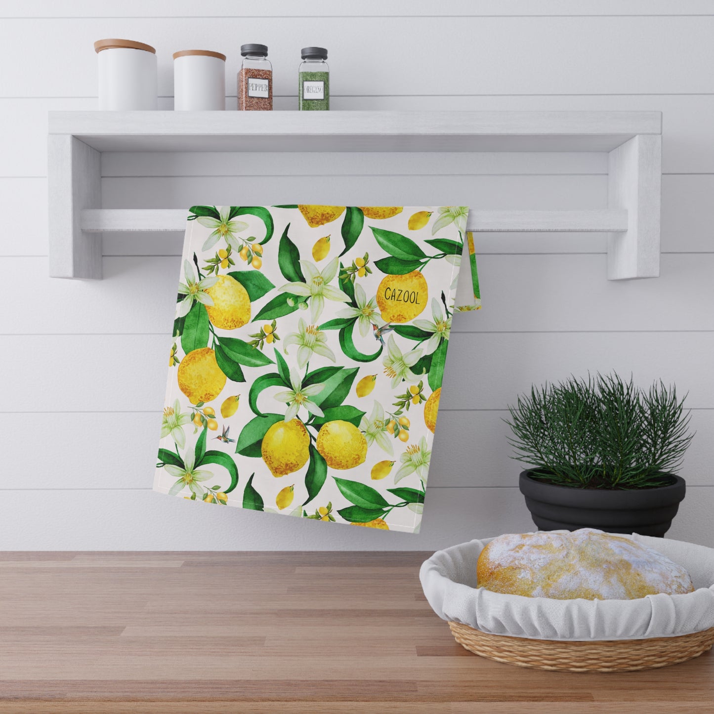 Beautiful Bright Colorful Kitchen Tea Towel