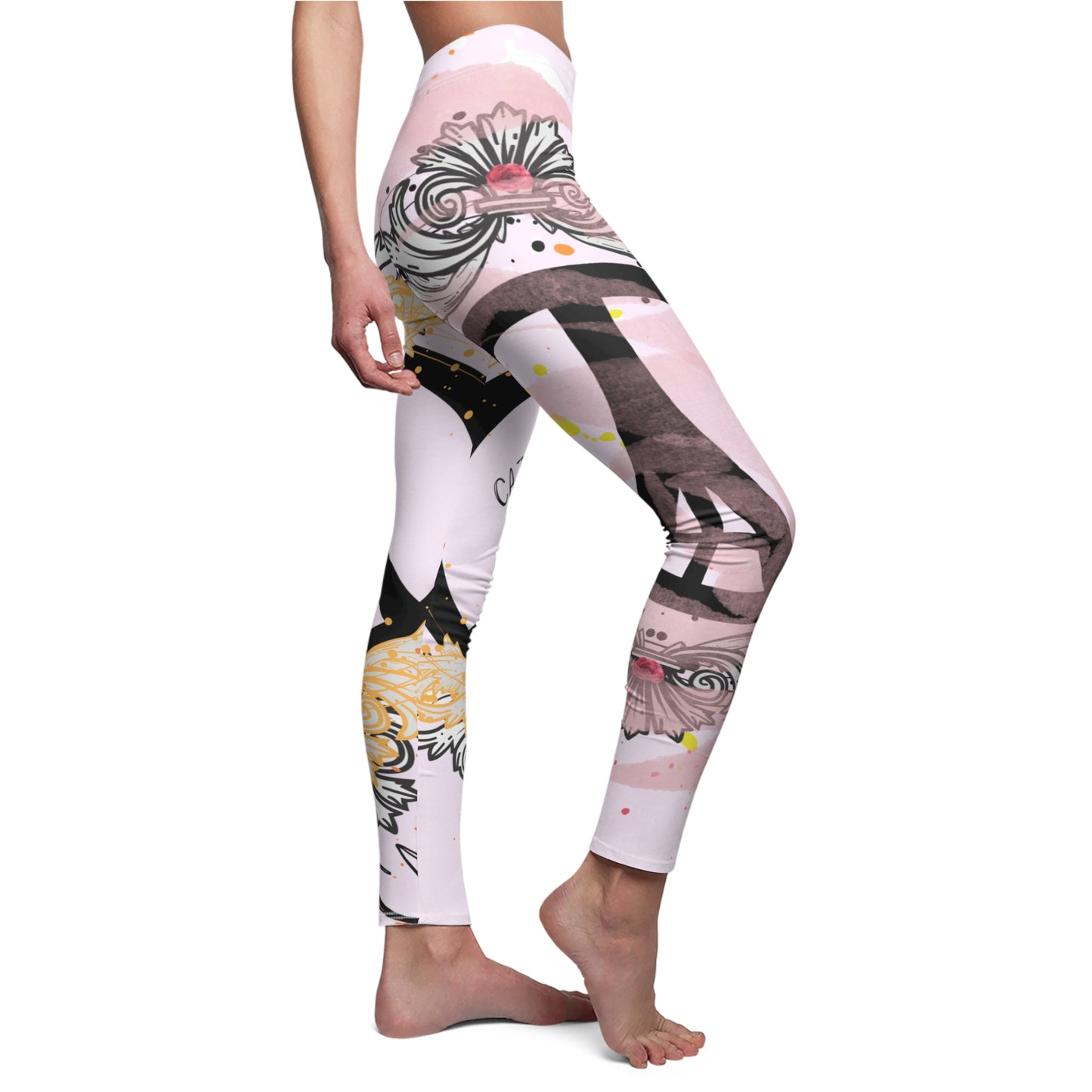 Women's All Over Printed Leggings Modern Leggings Yoga Casual Wear
